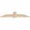 Ekena Millwork Eugene Smooth Timber Gable Bracket, Douglas Fir, 48"W x 12"H x 1 1/2"D x 5 1/2"F, 6/12 Pitch GBW048X12X0206EUG00SDF - alternate 2